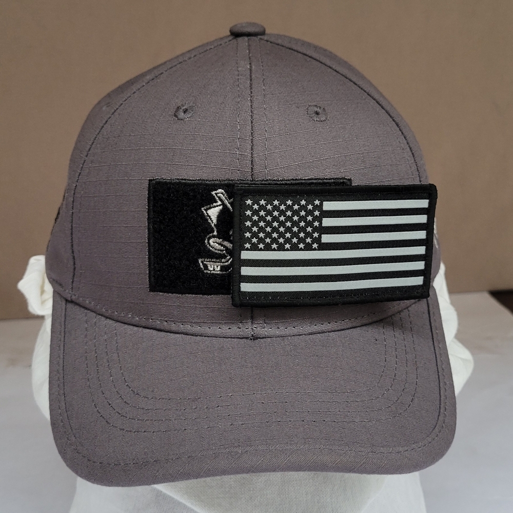 Melonwear Tactical Baseball Cap Gray Patch Hat Us… - image 4
